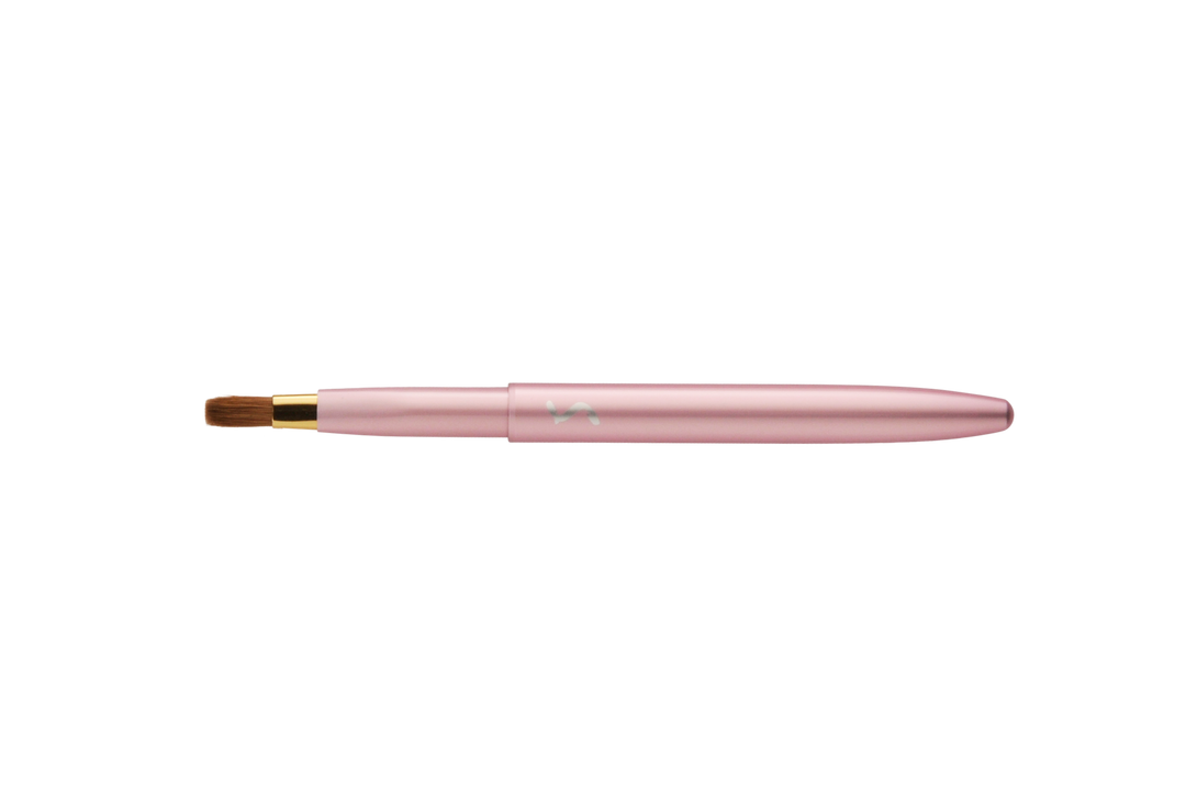 押出リップブラシ(Sロゴ)PBT （毛質等級：特殊混毛高品質PBT）